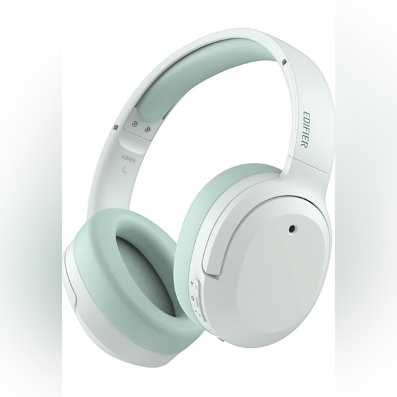 Edifier W820NB Plus Hybrid Noise Cancelling bluetooth Headphones NWOT mint green - Picture 1 of 5